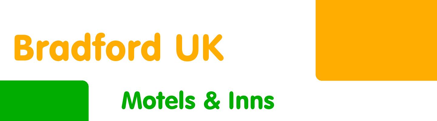 Best motels & inns in Bradford UK - Rating & Reviews